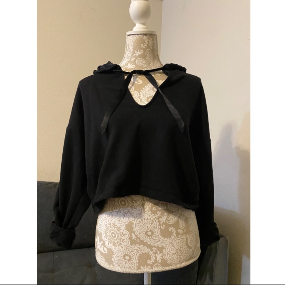 Crop hoodie